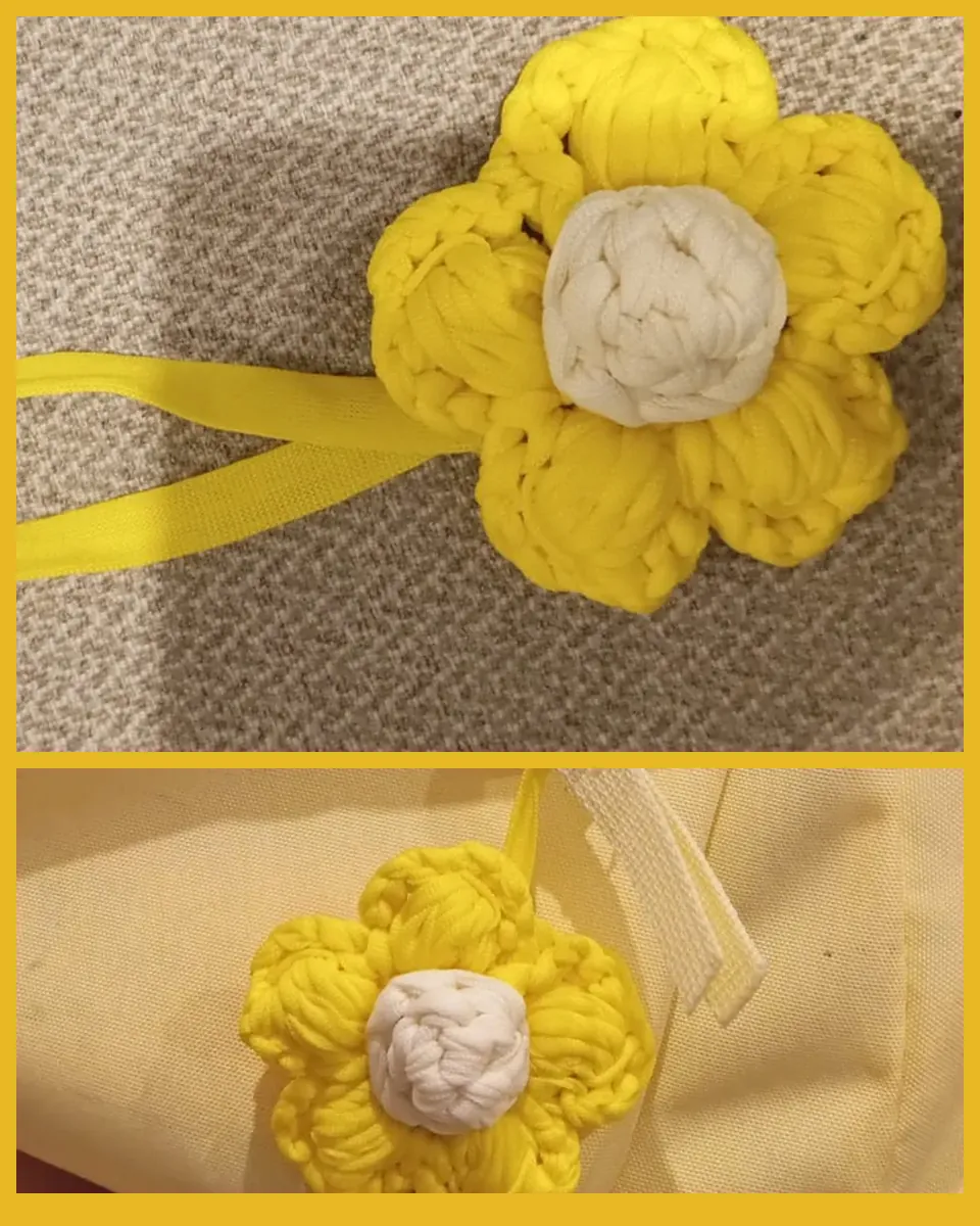 Llaveritos flor tejidos en crochet